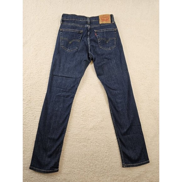 Levi's 511 Jeans Men's 29x30 Slim Straight Leg Blue Denim Distressed Medium Wash - Picture 2 of 16